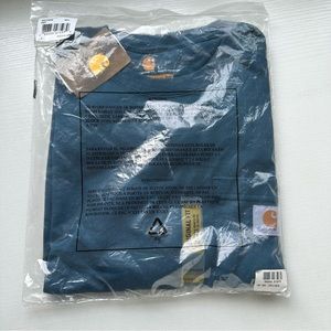 NWT Carhartt Relaxed Fit Heavyweight Short Sleeve Pocket T-Shirt Stream Blue